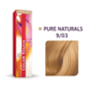 Color Touch Pure Naturals 9/03 Demi-Permanent Hair Colour 60ml