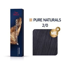 Koleston Perfect Pure Naturals 2/0 Permanent Hair Colour 60ml