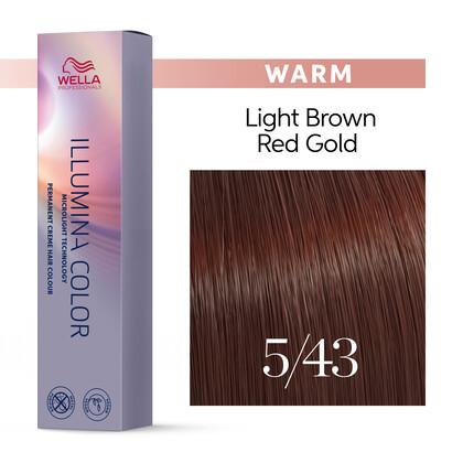 Illumina Color Light Red Gold Brown 5/43 60ml