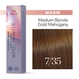 Illumina Color Medium Gold Mahagony Blonde 7/35 60ml