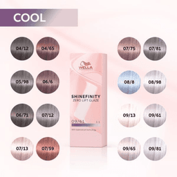 Wella Professionals Shinefinity Zero Lift Glaze 07/12 Cool Mushroom (Medium Blonde Ash Matte), 60ml