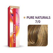 Color Touch Pure Naturals 7/0 Demi-Permanent Hair Colour 60ml