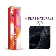 Color Touch Pure Naturals 2/0 Demi-Permanent Hair Colour 60ml